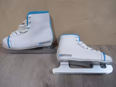 influence double blade skates for kids size 13 Training Ice Skates Double Blade