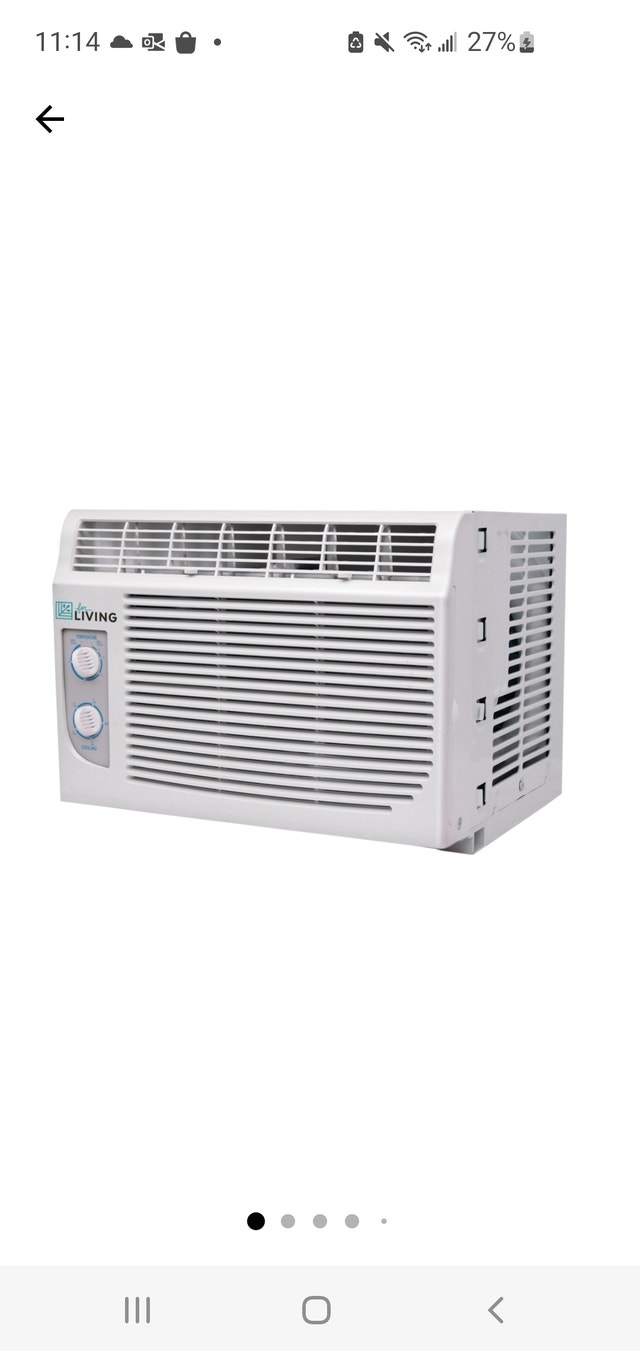 Forliving 5000 btu window Air Conditioner brand new in box Other Hamilton Kijiji