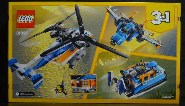 Brand New: Lego Creator Twin-Rotor Helicopter - 31096 in Toys & Games in Markham / York Region - Image 2