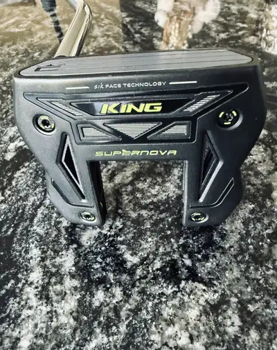 King Cobra Left Handed 3D Printed Black Supernova Putter, View more