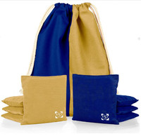 Playplatoon 8-Pack Professional Cornhole Bags; Carry Bag; New