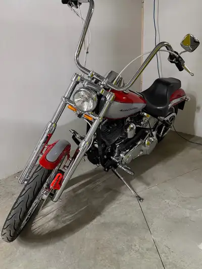 This stunning 2002 Harley-Davidson FXSTD Deuce is in excellent condition and features a custom two-t...