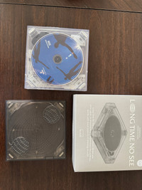 Clear Case Portable CD Player - LONG TIME NO SEE by NINM 
