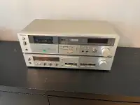 Technics Receiver and cassette player