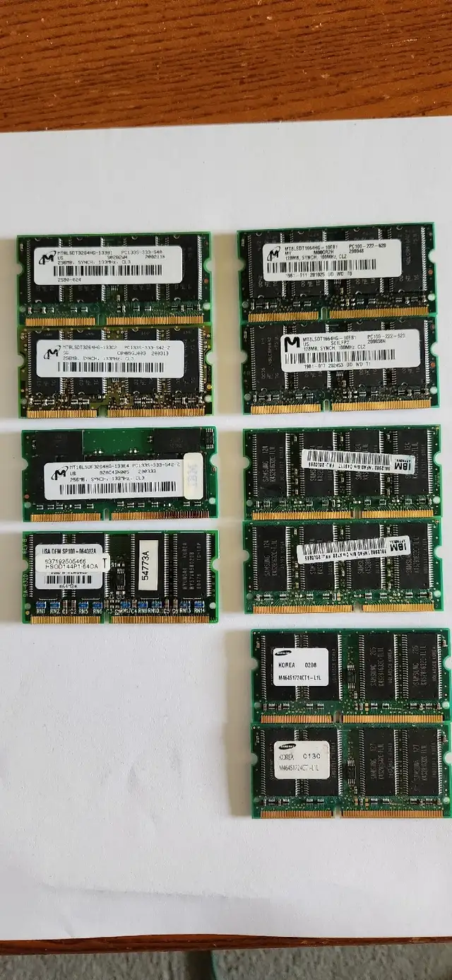 Various Desktop and Laptop Memory in Other in Oshawa / Durham Region - Image 7