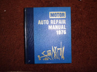 Motor Auto Repair Manual 1976