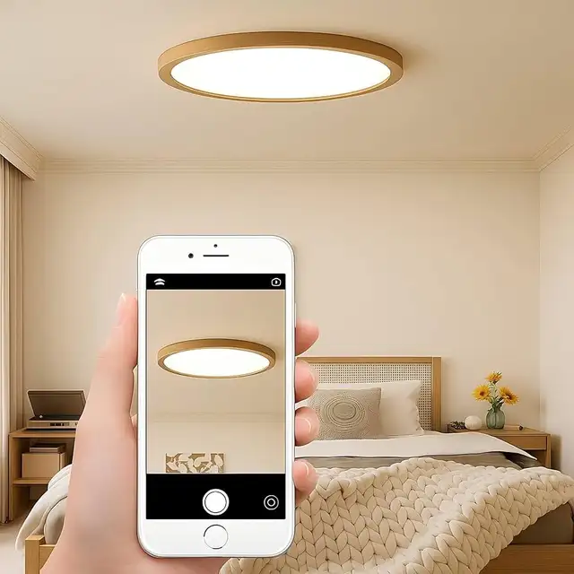 LORYLAB Ultra Thin Flush mount Ceiling Light in Indoor Lighting & Fans in Mississauga / Peel Region - Image 4