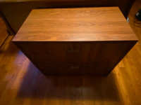 Filing Cabinet- low 2 drawer legal cabinet- laminate