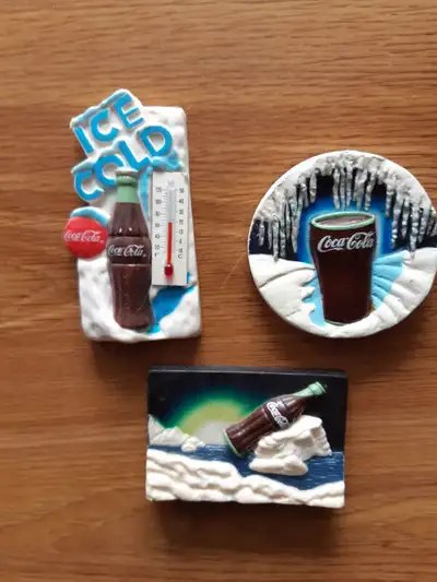 3 Aimant en relief pour réfrigérateur Coca-cola, View more