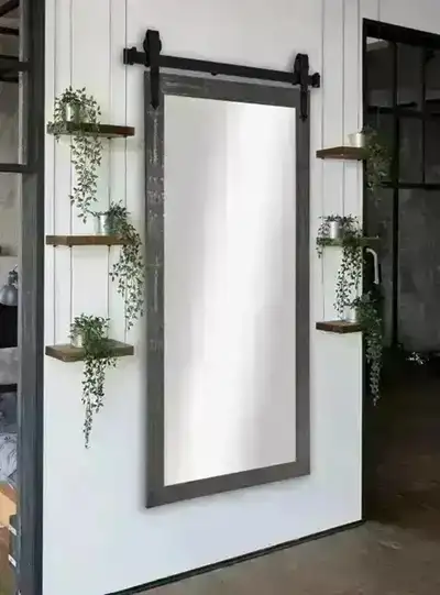 New hardware for wall mirror(not included), View more