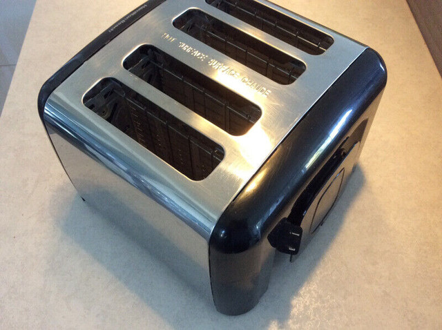 Toaster 4 tranches grille-pain bagels, gaufres pain, anti brûlur dans Grille-pain et fours  à Saint-Hyacinthe - Image 4