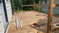 Fences and decks and backyard upgrades