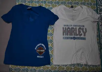 Authentic Harley-Davidson shirts 10$ each, View more