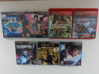 PS3 games - Excellent Condition 
