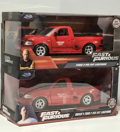 F&F Brian's Ford F-150 (red) Jada 1:24 diecast model, View more