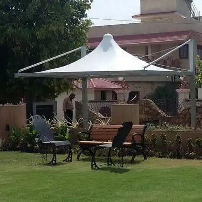 Lakefeild Cantilever Gazebo / Canopy - Premium Shade, View more