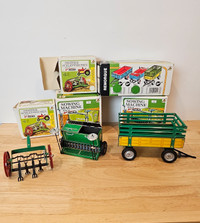 Tin toys farm tractor accessories toys