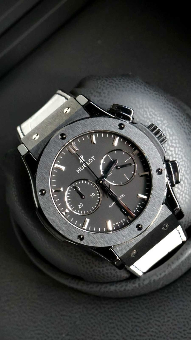 Hublot Classic Fusion Chronograph 42mm Full Ceramic Complete Kit in Jewellery & Watches in Markham / York Region