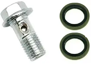 Hi, I’m selling two unopened packages of M10 Banjo bolts that are typically used on vehicles and mot...