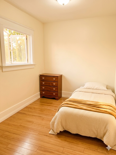 a Private ROOM, Furnished, on a Shared Quiet 2-Bedroom Apartment, so you have only One respectful an...