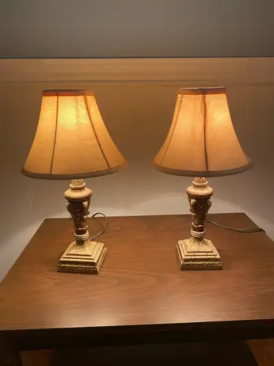 Pair of small lamps, View more