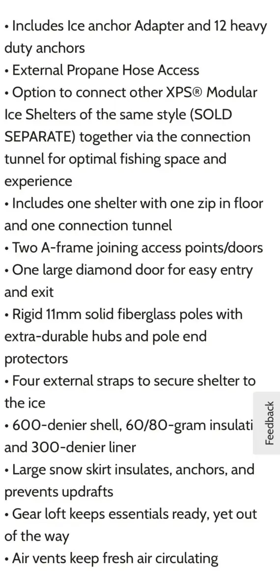cabellas XPS pop up ice shack - 5 man in Fishing, Camping & Outdoors in Winnipeg - Image 4