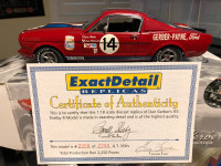 1:18 ExactDetail 1965 Shelby R-Model GT 350 Ford Mustang