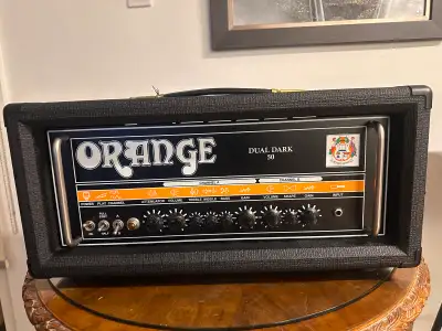 Orange Dual Dark 50w head, NEW, View more