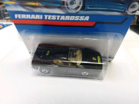 HOT WHEELS FERRARI TESTAROSSA BLACK DIECAST MINT 