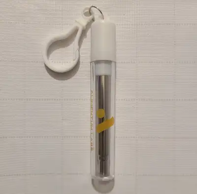 NWOT - Travel Reusable Telescopic Stainless Steel Drinking Straw, View more