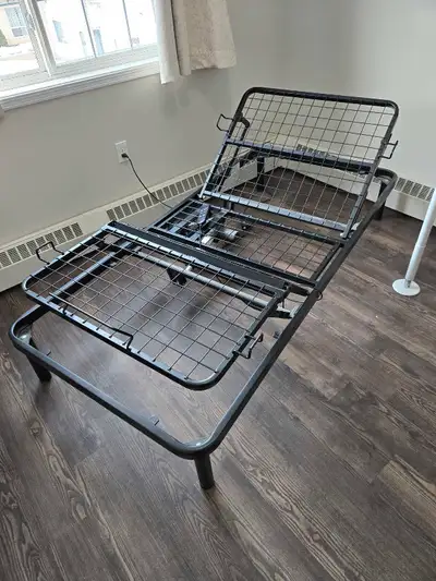 Twin Electric Adjustible Bed Frame, View more