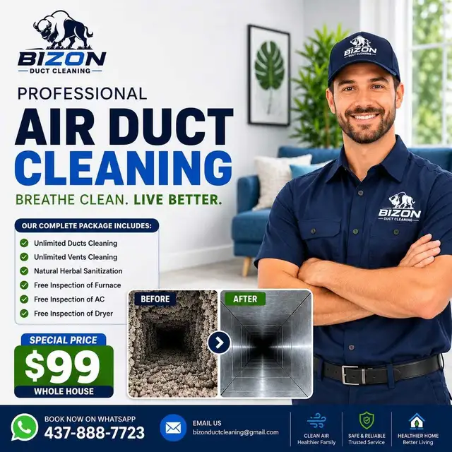 Professional Air Duct Cleaning Service 