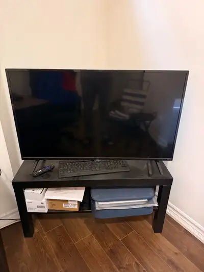 40 inch TCL smart TV with cabinet , View more