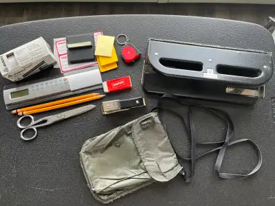 Collection (3-Hole Punch included) (Selling, as is, altogether), View more