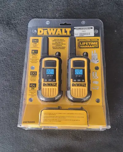 Dewalt DXFRS800 2 way radio (32248561), View more