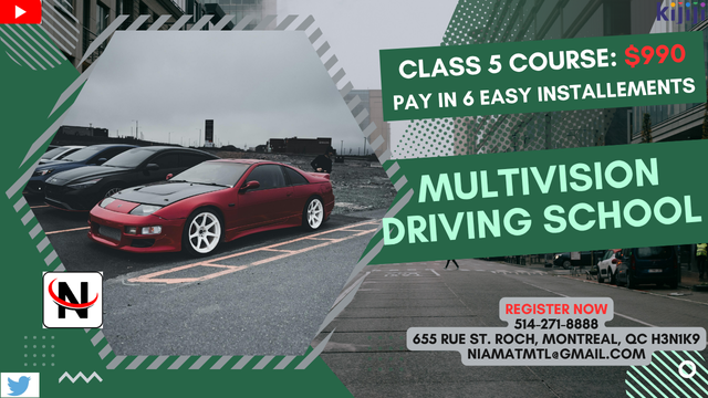 CLASS 5 LICENCE FULL COURSE SAAQ APPROVED568798991992104962