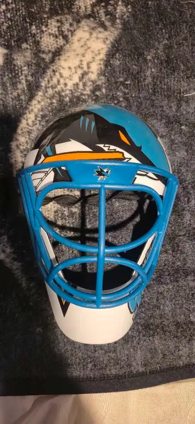 San Jose Sharks Road Hockey Goalie Mask, View more
