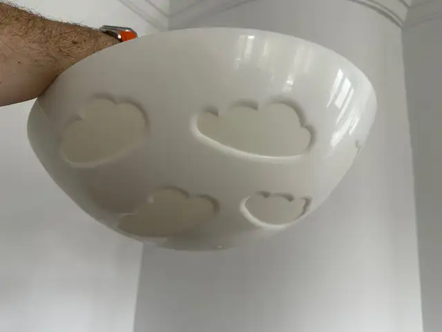 Retired IKEA Skojig White Cloud ceiling light Chandelier.  in Indoor Lighting & Fans in City of Toronto - Image 2