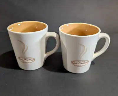 2 Tim Hortons Coffee Mugs Always Fresh Ceramic  2006, View more