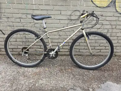 Kona fire mountain, 21 speed, 16 inch frame sizr. Bike is tuned up and ready to ride.