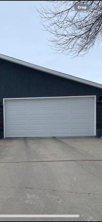 Double garage door 