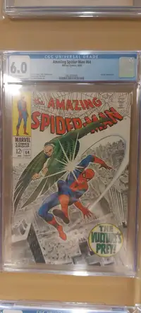  Amazing spider man 64CGC 6.0