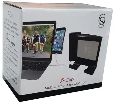 Brand New in the Box: PClip Mobile Mount for Monitors