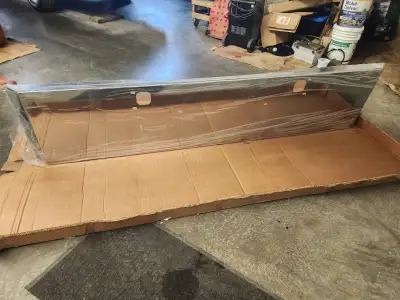 Brand new, still in the box, 20" mitre end bumper. Bought for 2004 Kenworth W900L, but never put on...