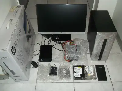 HP Desktop PC Model #550-129 (REFER TO SPECS BELOW) in non-working condition for sale. Great for any...