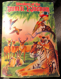 Wonders Of The Animal Kingdom Sticker Stamp Book 1959