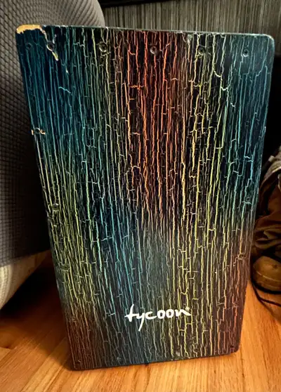 Tycoon Supremo Select cajon, model STKS-29 Dark Iris. Great sound, has been well-loved and shows som...