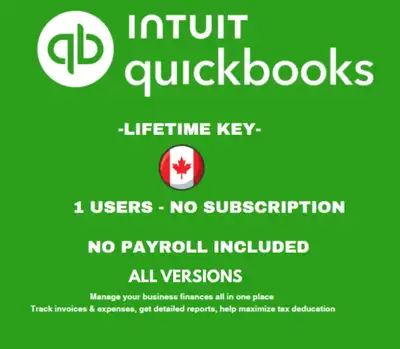 QUICKBOOKS ALL VERSIONS - CANADA, View more