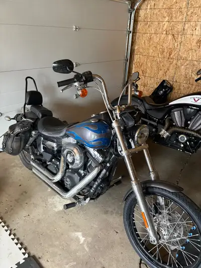 New front and rear tire. Forward contols. Ape hanger handelbars. Vance and hin exhaust. Runs great