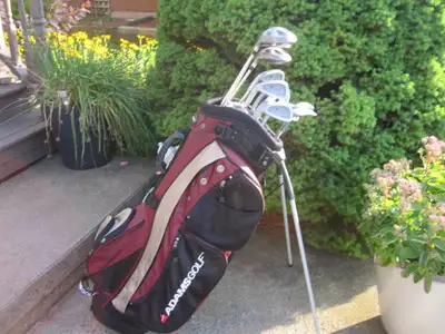 Men's Left Hand 13-pc. Golf Set (Knight Tech Plus) & Stand Bag, View more